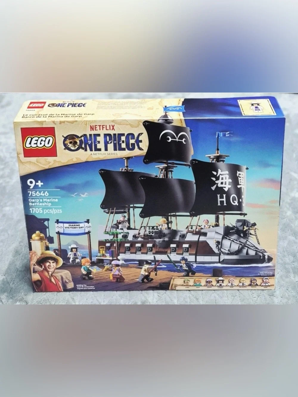 LEGO One Piece Black Pirate Ship Building Set for Kids